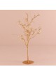 Centrotavola albero oro con perle