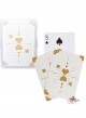 Carte da gioco Cuori d'oro con astuccio