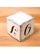 Scatolina portaconfetti cubo love