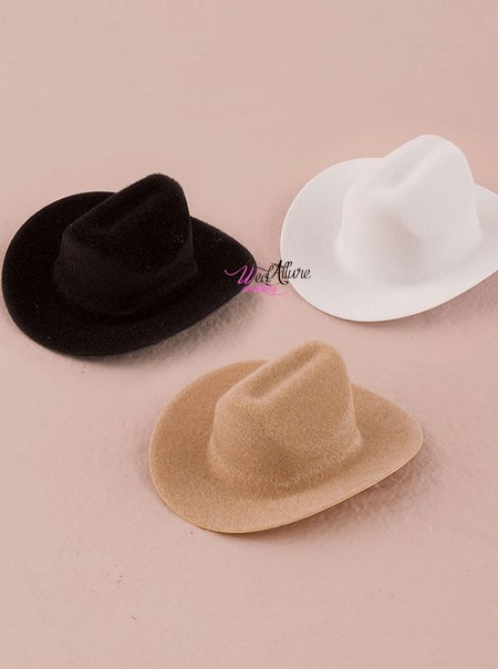 Mini cappello cowboy segnaposto