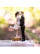 Cake topper "Un bacio e si parte"