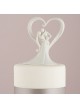 Cake topper "Sposi nel cuore"