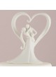 Cake topper "Sposi nel cuore"