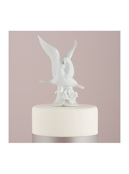 Cake topper "Colombe in volo"