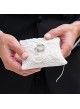 Cuscino portafedi con perline