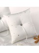 Cuscino portafedi con perle e cristalli