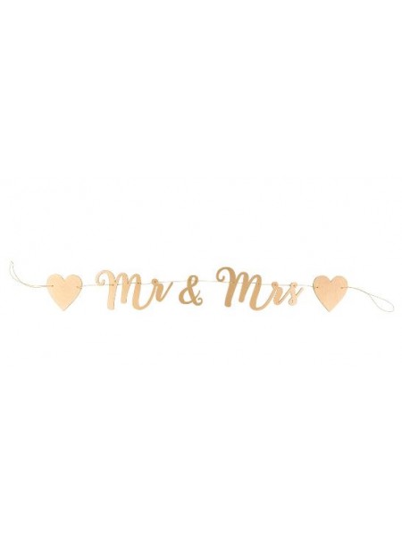 Ghirlanda Mr & Mrs