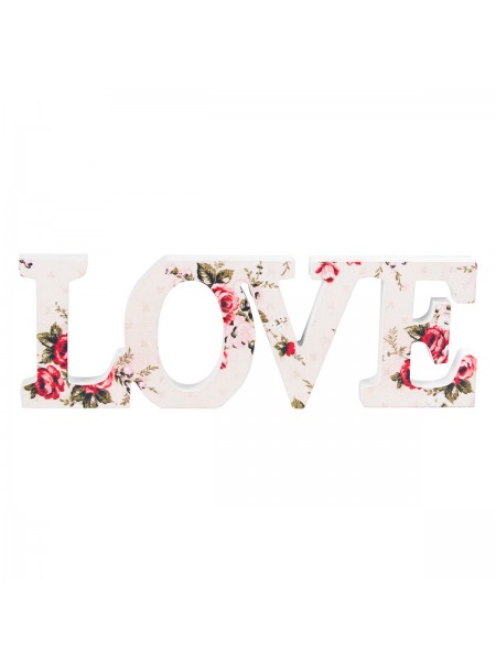 Scritta LOVE in stile Lady Antoinette