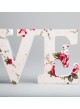 Scritta LOVE in stile Lady Antoinette