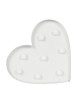 Cuore con led da parete
