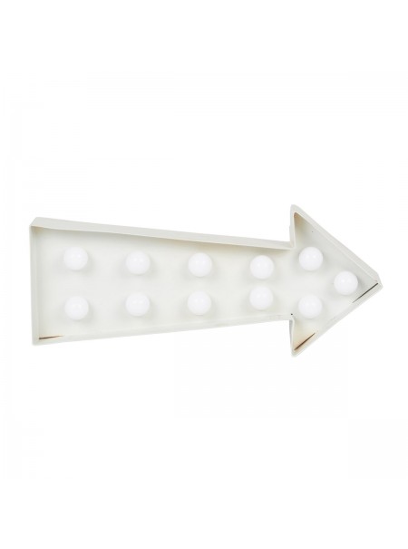 Decorazione Led a forma di freccia