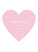 etichetta thank you cuore