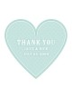 etichetta thank you cuore