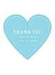 etichetta thank you cuore