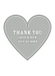 etichetta thank you cuore