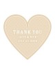 etichetta thank you cuore