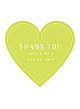etichetta thank you cuore