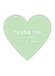 etichetta thank you cuore