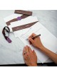 Scatola in legno scambio lettere d'amore