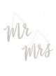 Mrs & Mrs in legno