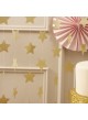Ghirlanda a tenda con stelle dorate