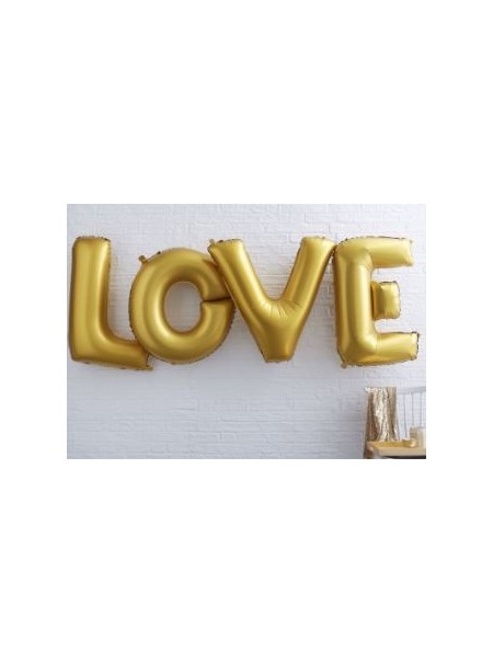 palloncini love oro