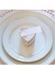 Scatola a forma di cuore con stampa pizzo vintage