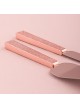 Set torta - Glitter in oro rosa con diamante