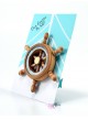 magnete timone nave segnaposto