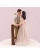 Cake topper rustic