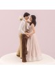 Cake topper rustic