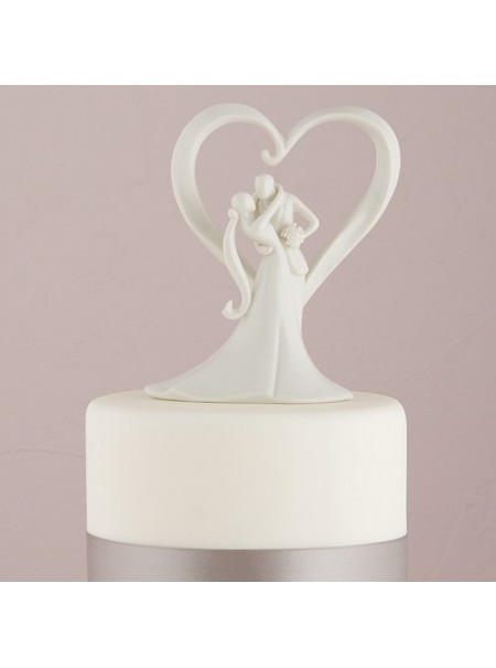 Cake topper cuore