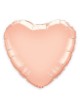 Palloncino cuore in lamina di oro rosa