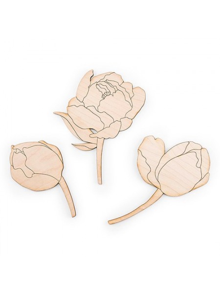 Cake topper fiori