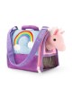 Peluche unicorno con borsetta