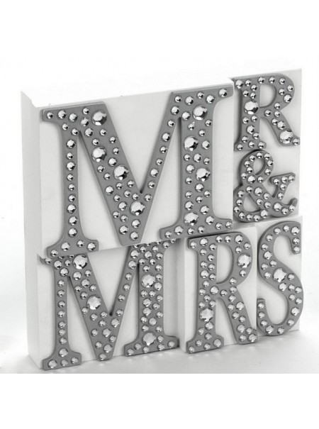 Placca Mr & Mrs gioiello