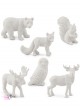 animali del bosco segnaposto