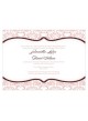 Love Bird Damask Invitation