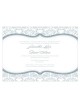 Love Bird Damask Invitation