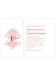 Fantastico invito a monogramma