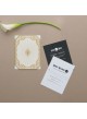 Schede accessori in rilievo laser Art Deco con personalizzazione