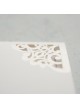 Schede accessori con impresso laser Pearl Romance con personalizzazione