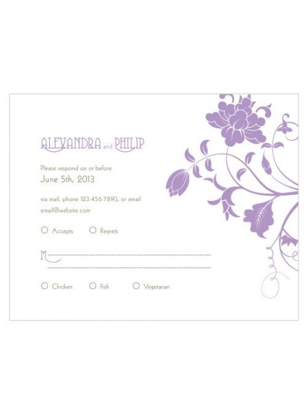 Orchestra floreale RSVP