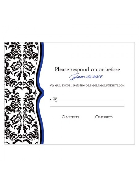 Amore uccello Damasco RSVP