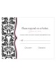 Amore uccello Damasco RSVP