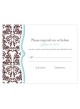 Amore uccello Damasco RSVP
