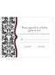 Amore uccello Damasco RSVP