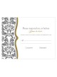 Amore uccello Damasco RSVP