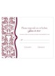 Amore uccello Damasco RSVP