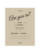 Spirito libero RSVP